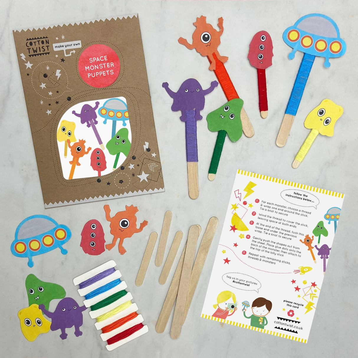 Mini Plastic Free Craft Kits