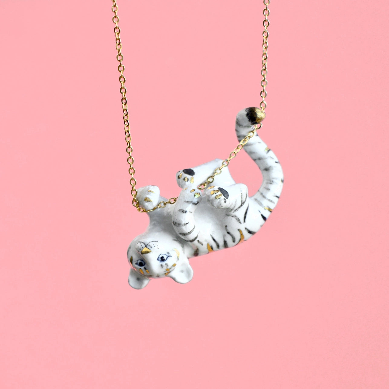 Porcelain Baby Animal Necklaces