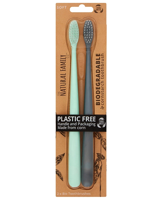 Bio Toothbrush Twin Pack