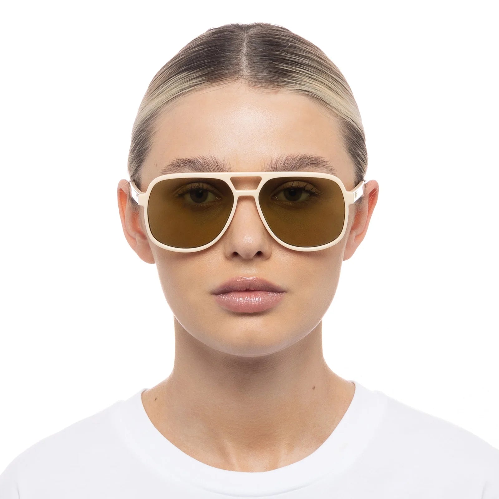 Le Sustain Sunglasses - Trailbreaker (Ivory)