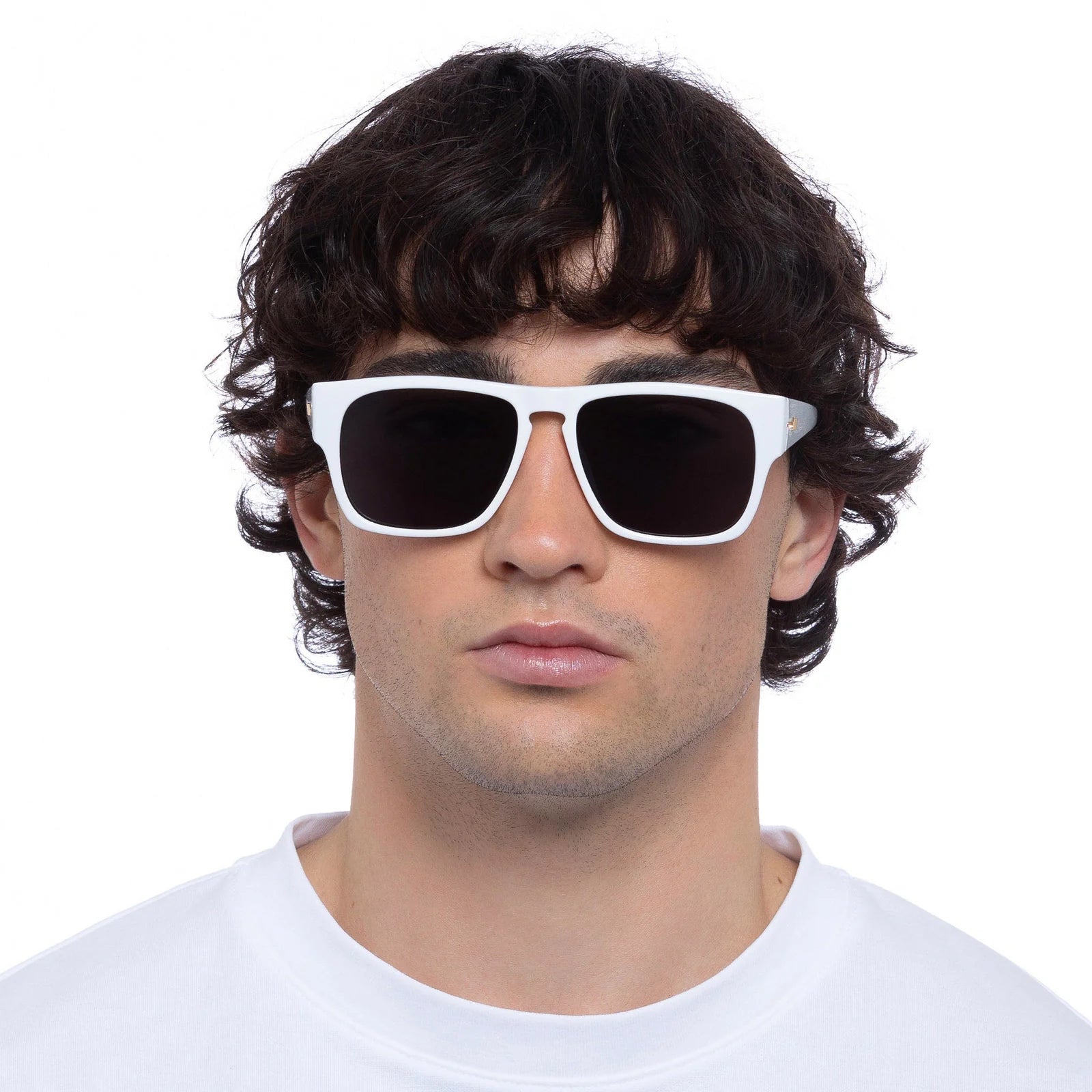 Le Sustain Sunglasses - Transmission (White)