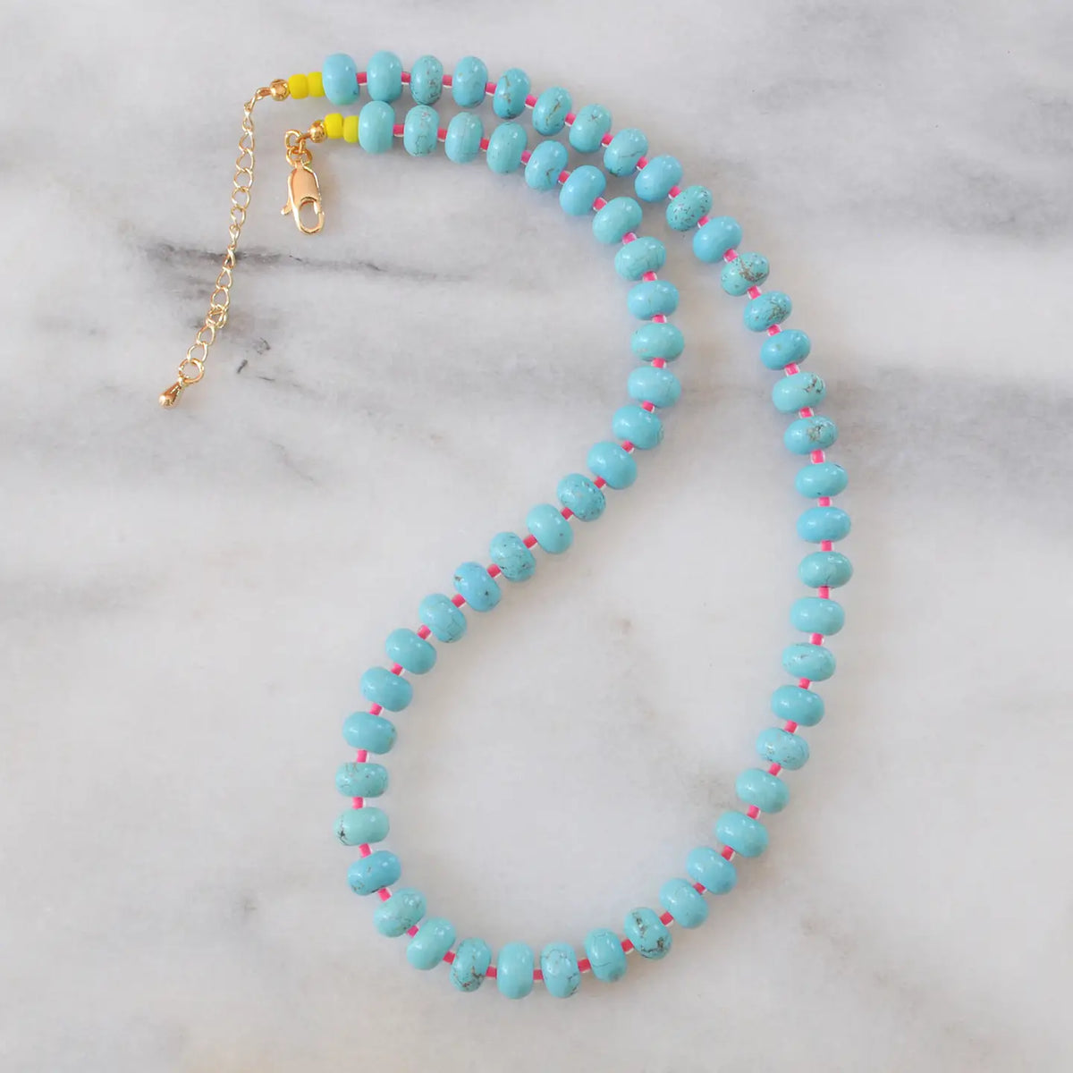 Gemstone and Glass Bead Necklaces