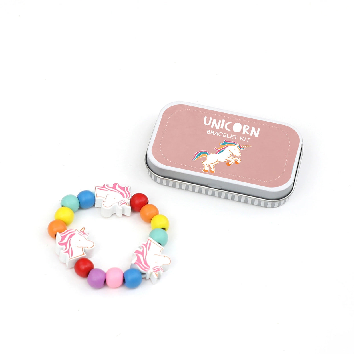 Mini Wood Bead Bracelet Kits