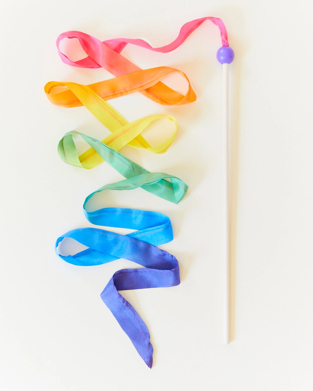 Silk and Baltic Birch Streamer Wand