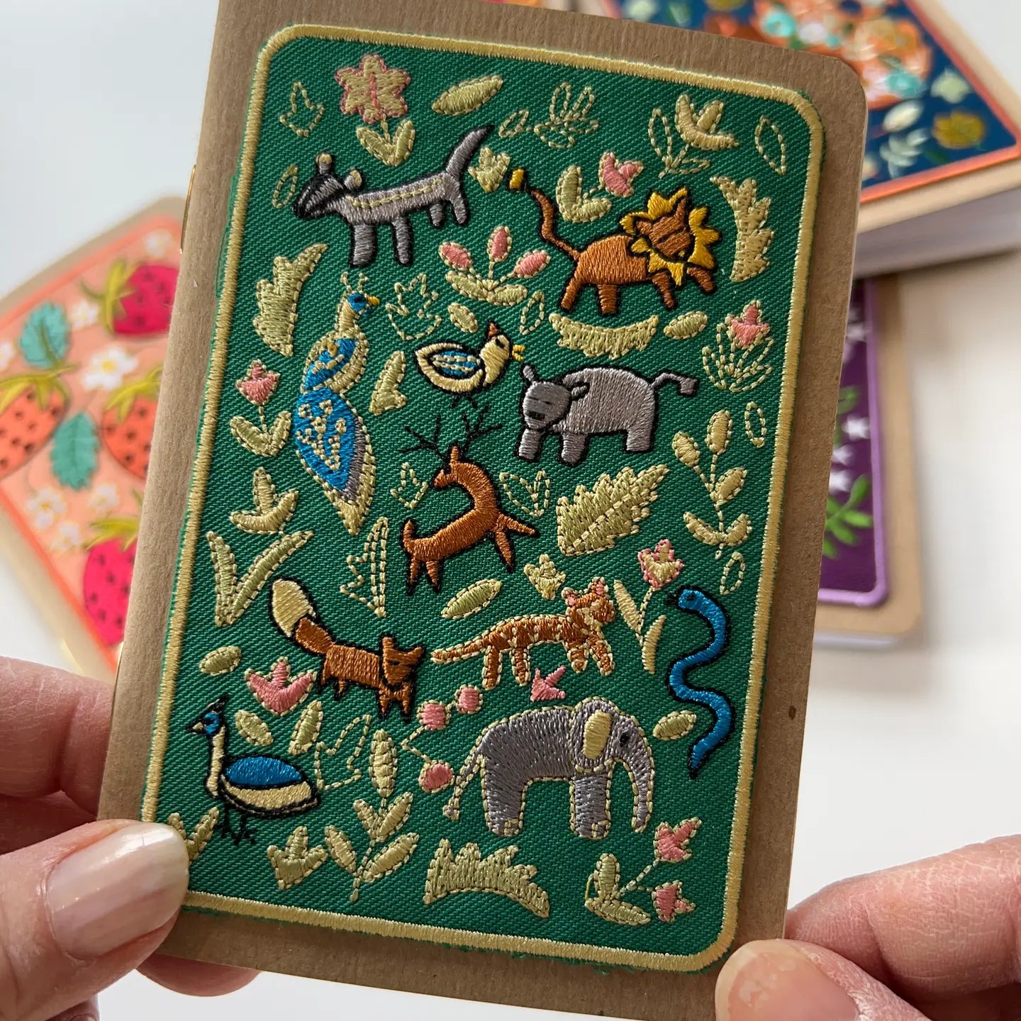 Embroidered Pocket Notebooks