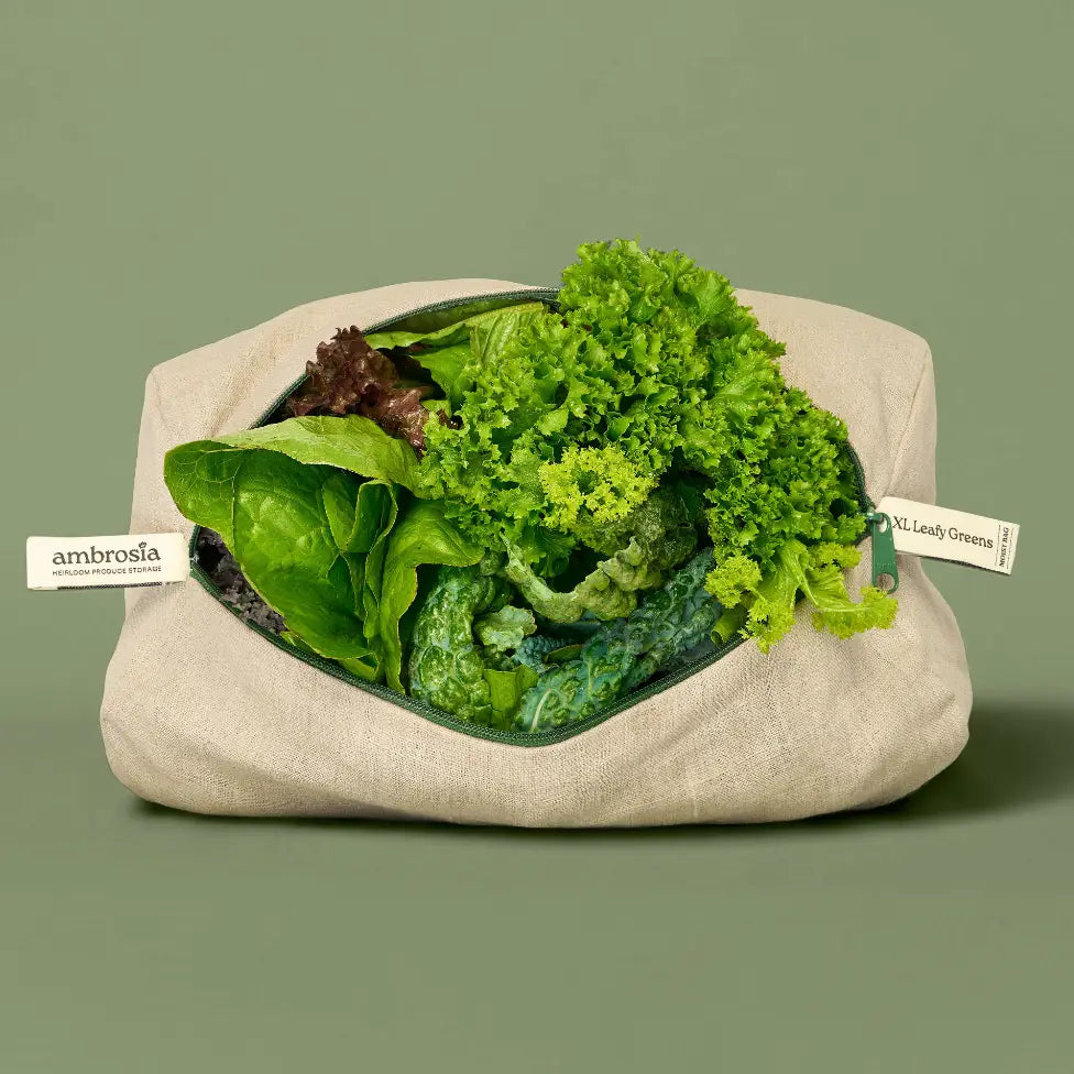 Handmade Reusable Linen Produce Storage Bags