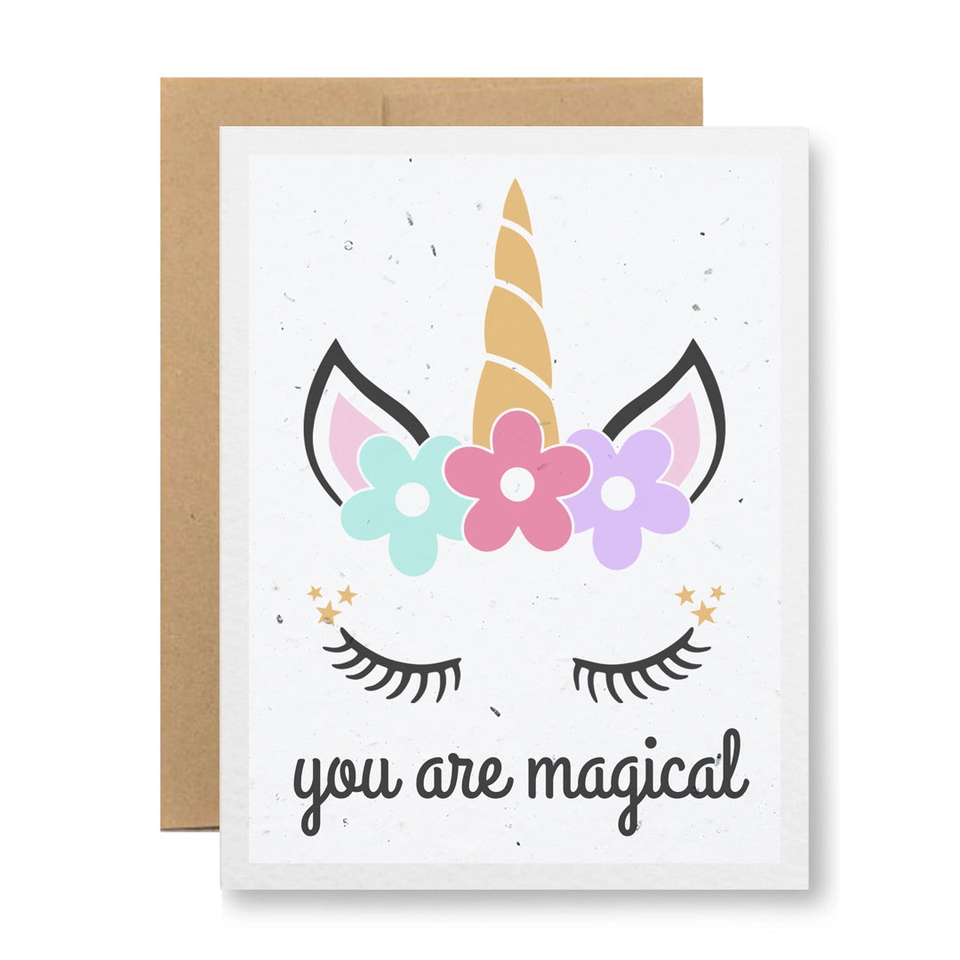 You Are Magical Plantable Greeting Card