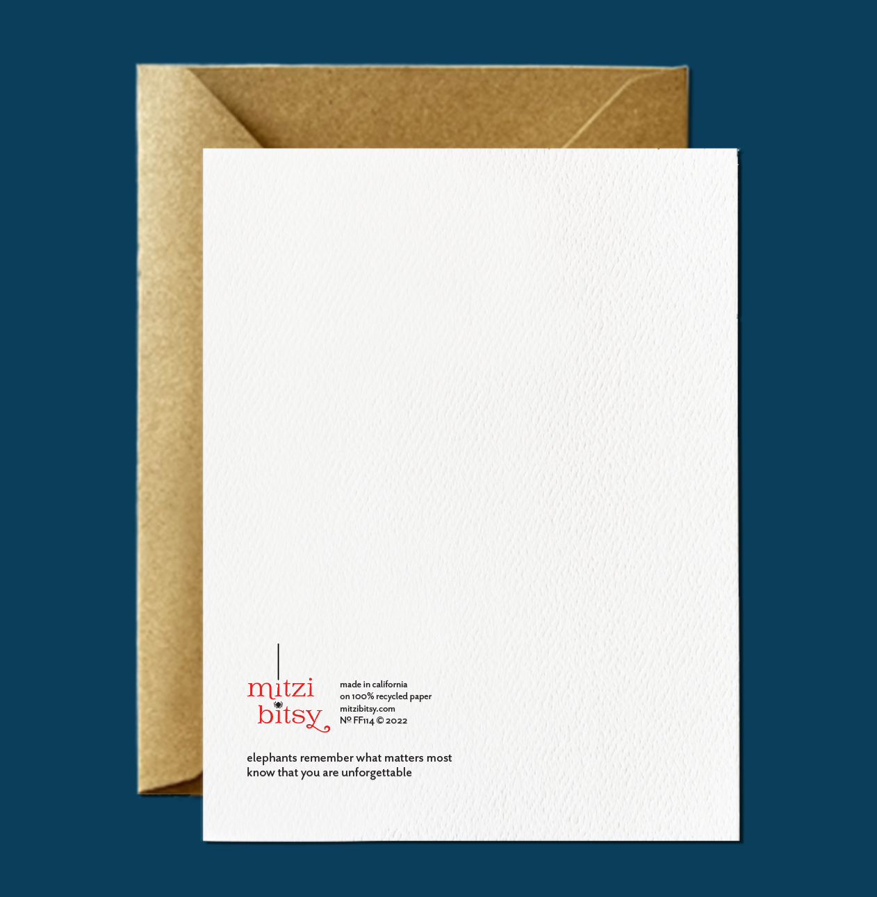 Confetti Elephant Birthday Greeting Card