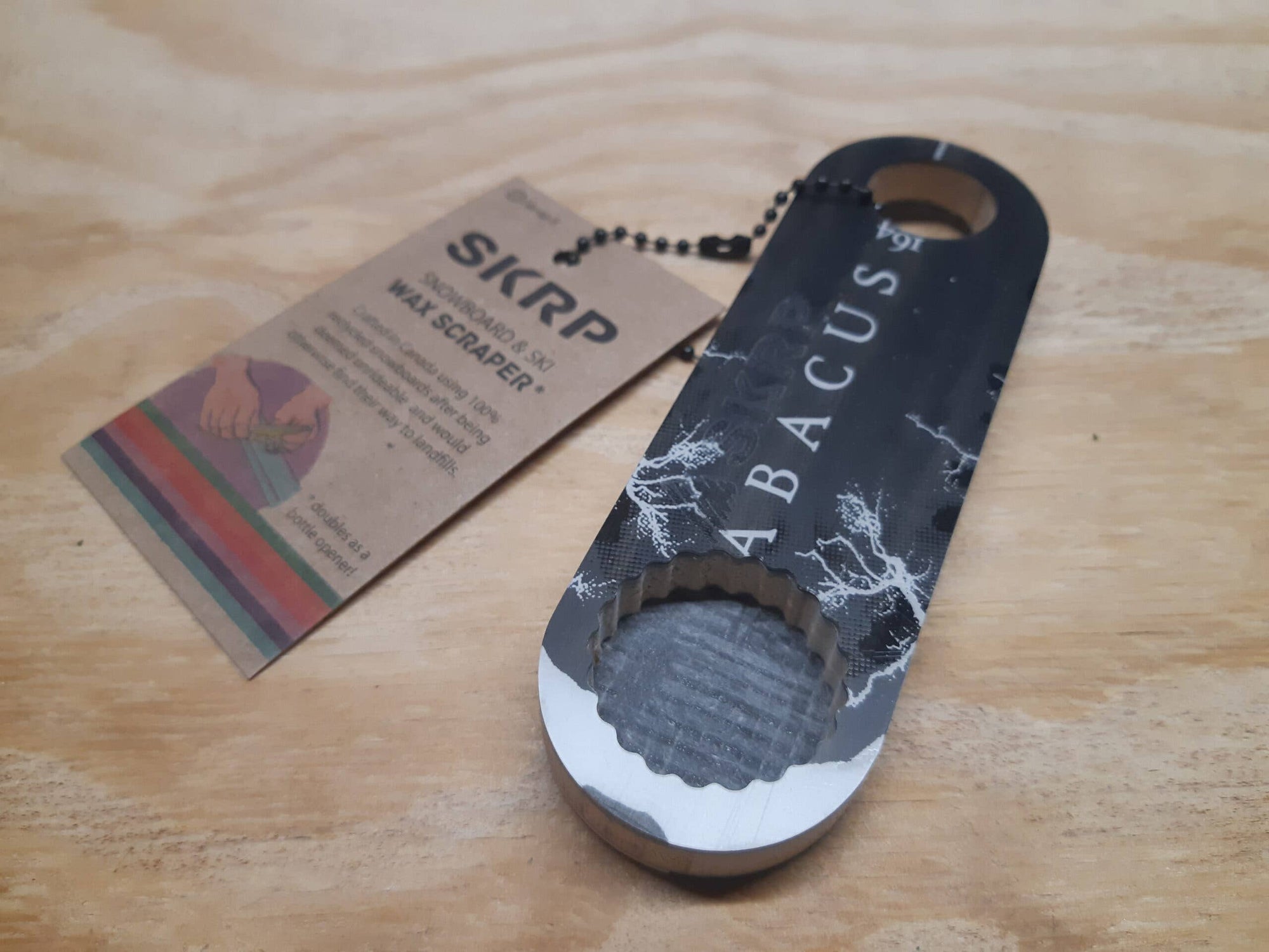 Bottle Opener - Made From Recycled Snowboards