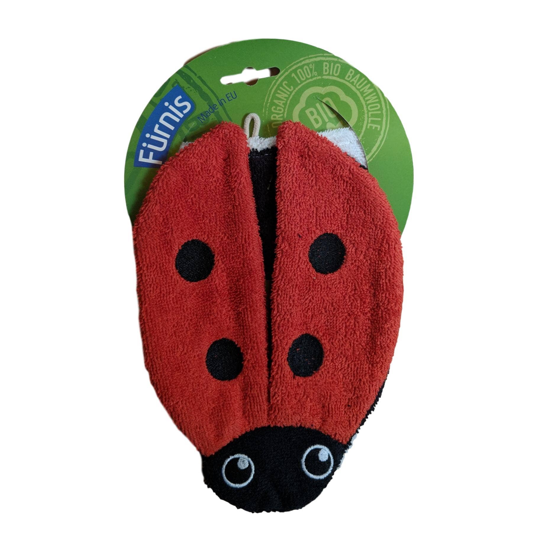 Organic Cotton Washcloth Puppet