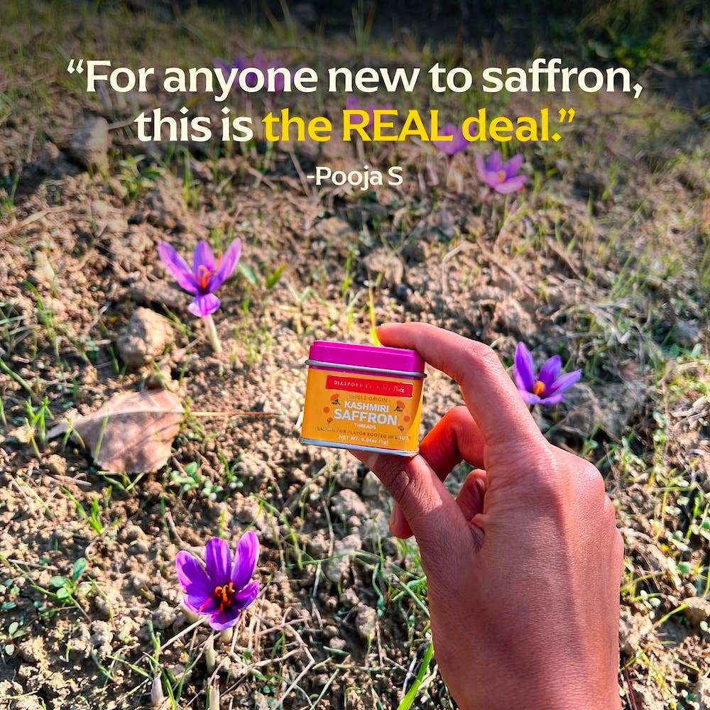 Single-Origin Grade A Kashmiri Saffron Threads