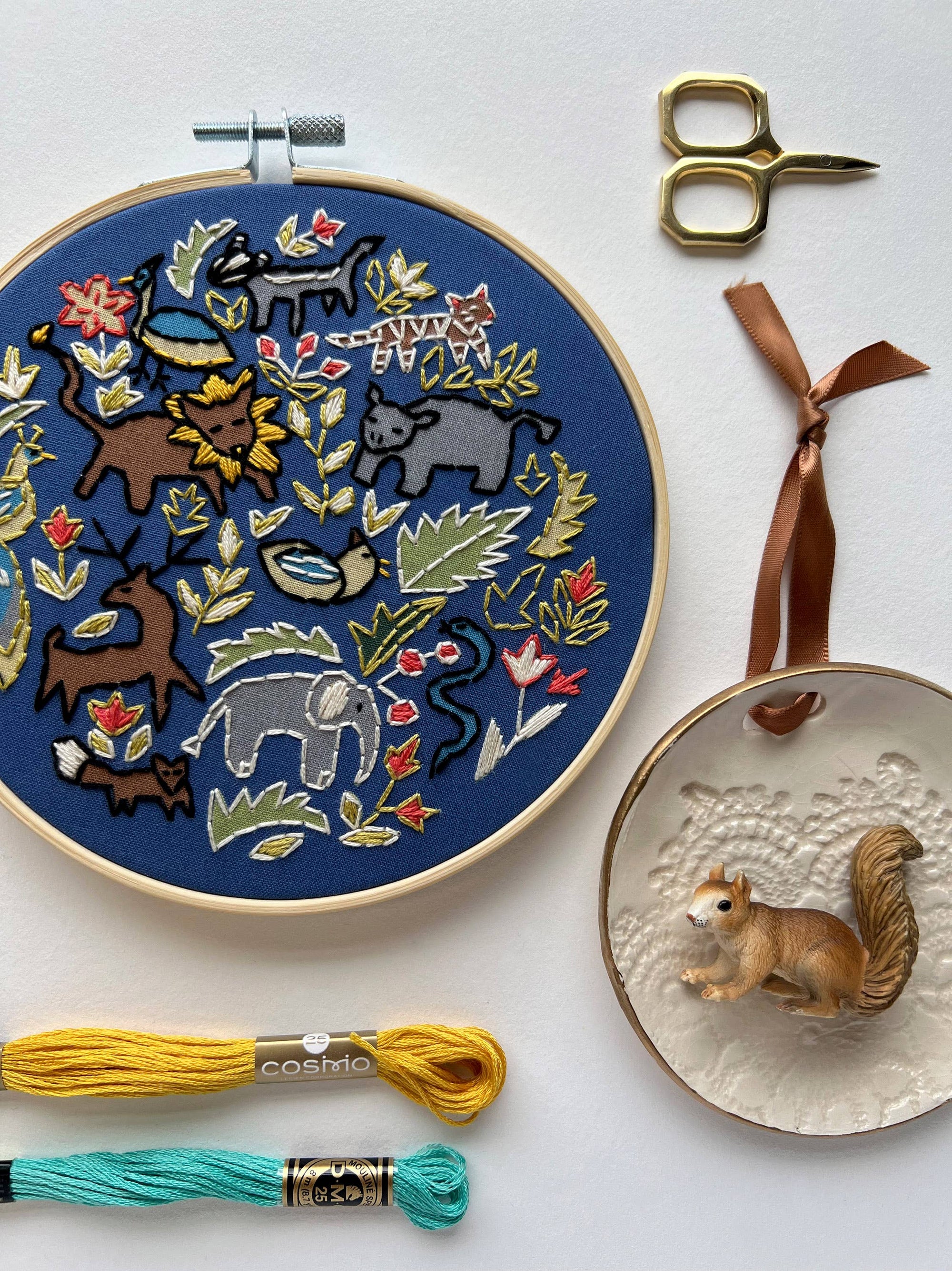 Wildlife Embroidery Kit