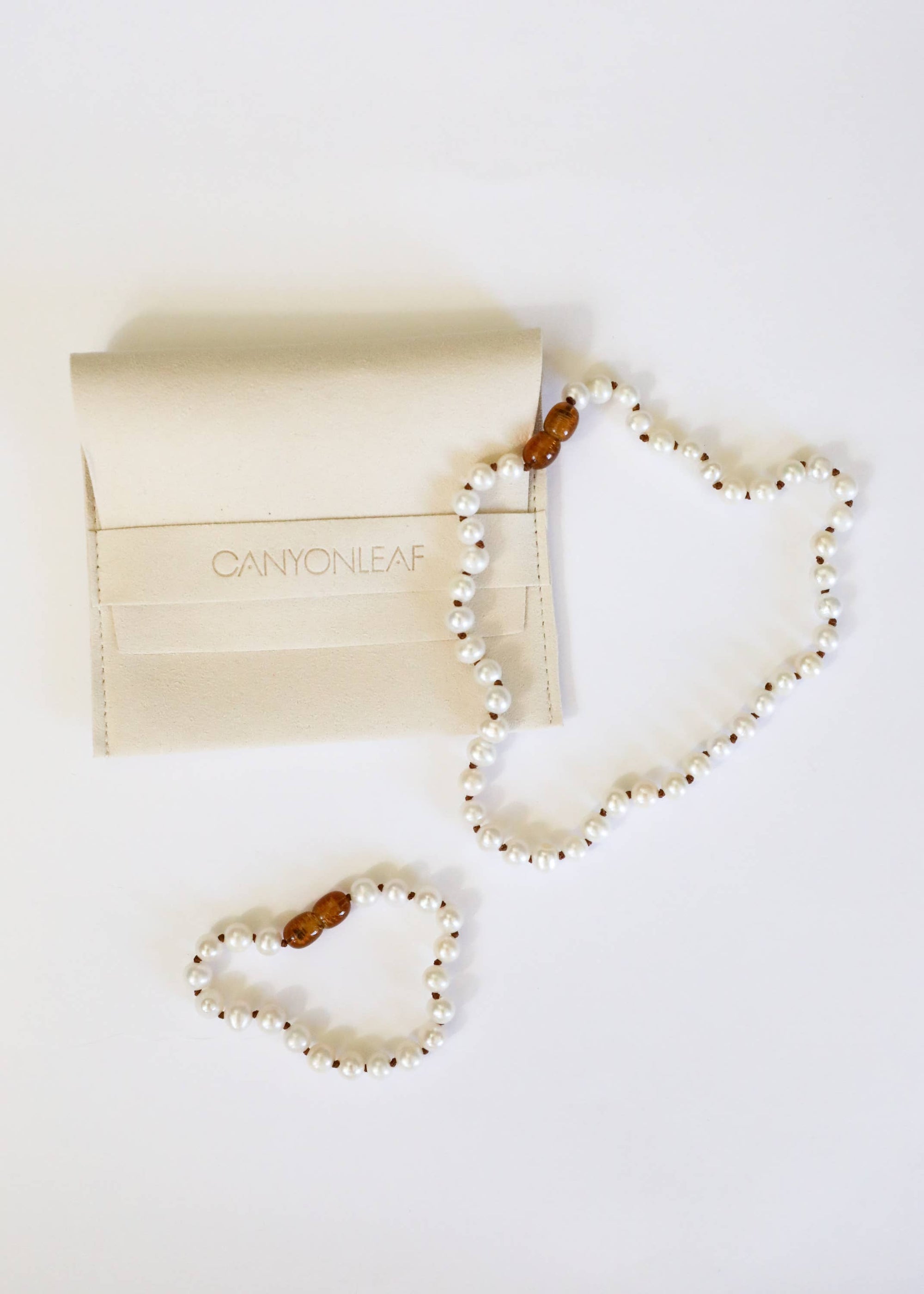 Pure Gemstone + Pearl || Beaded Necklace