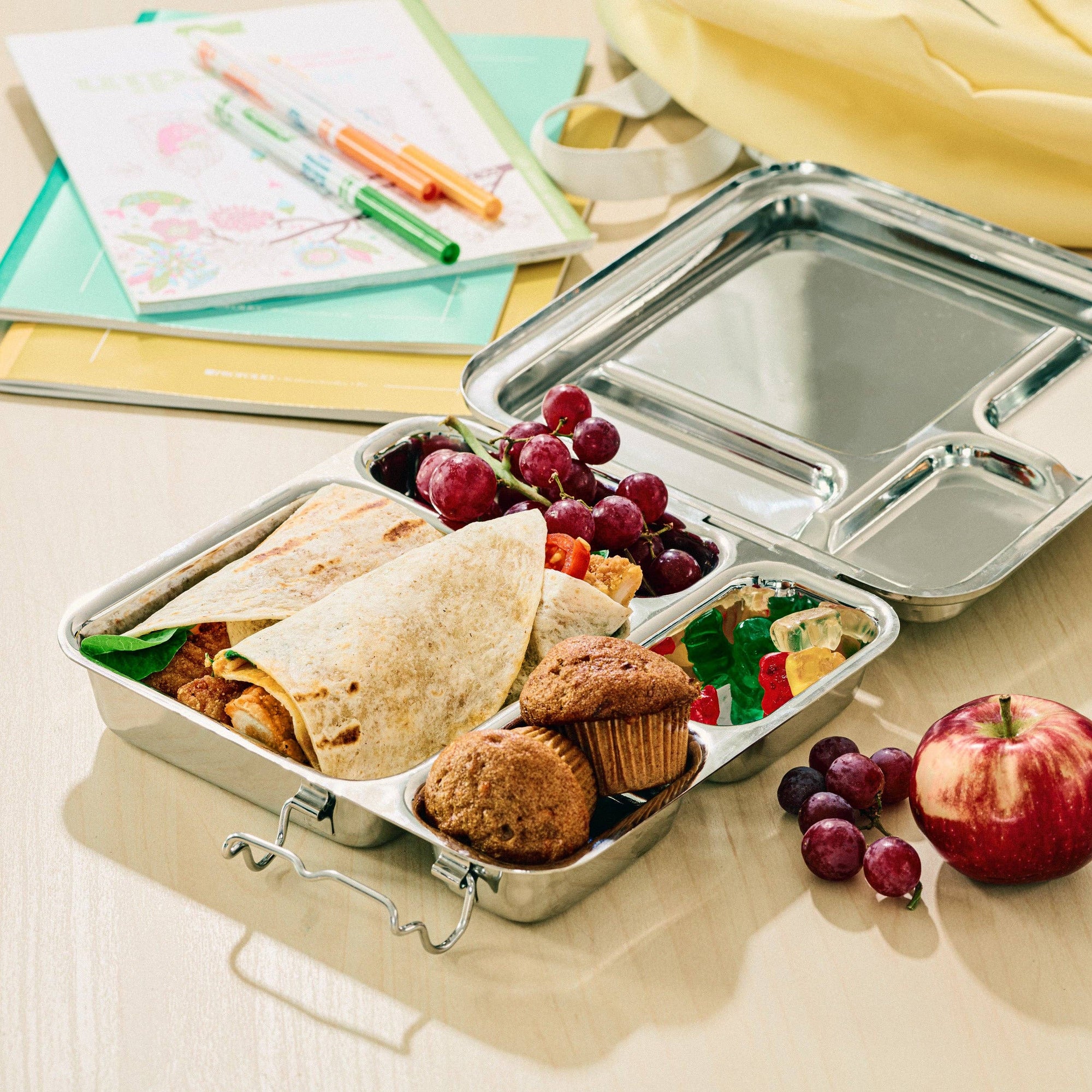 Stainless Steel Charcuterie Bento Box