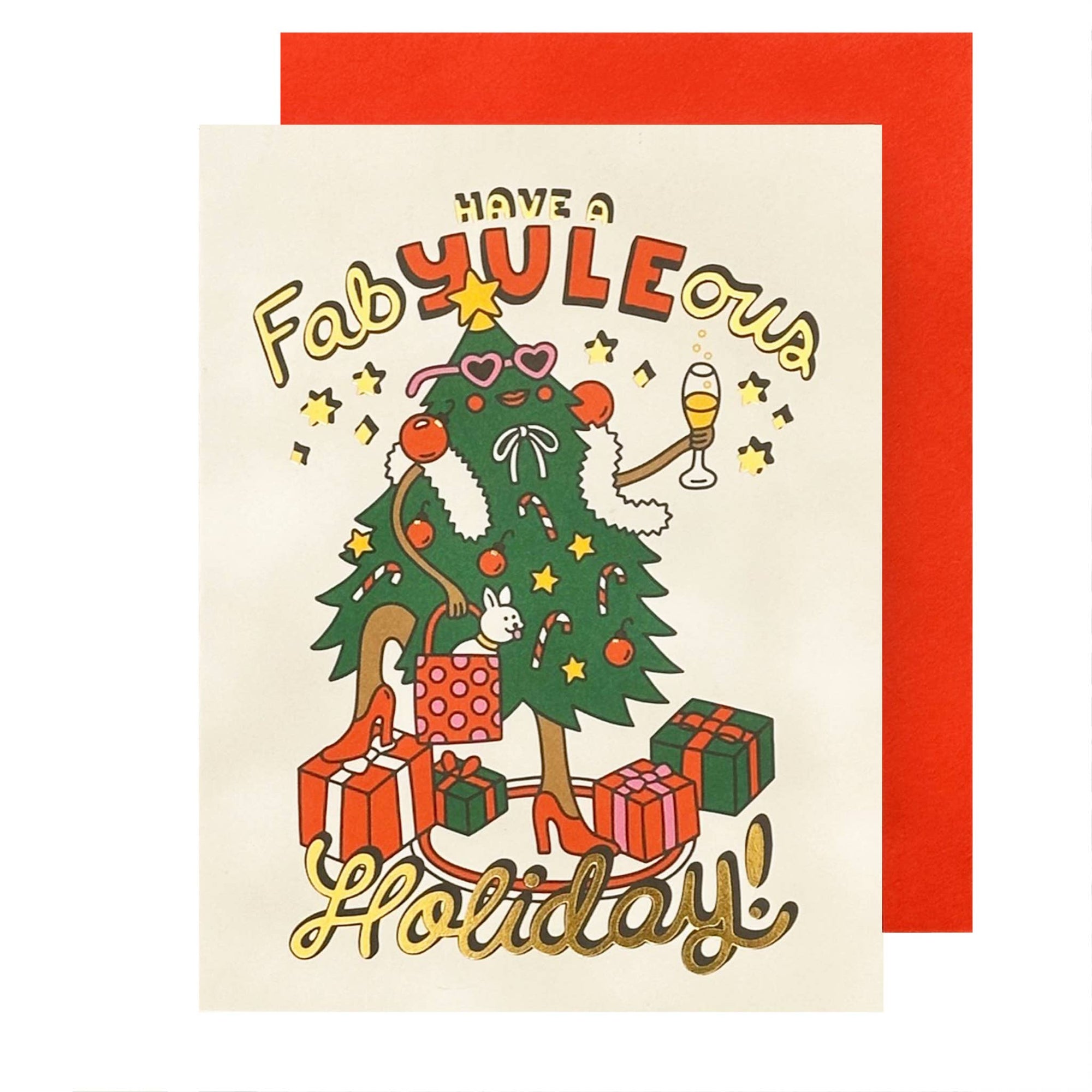 FabYULEous Holiday Greeting Card