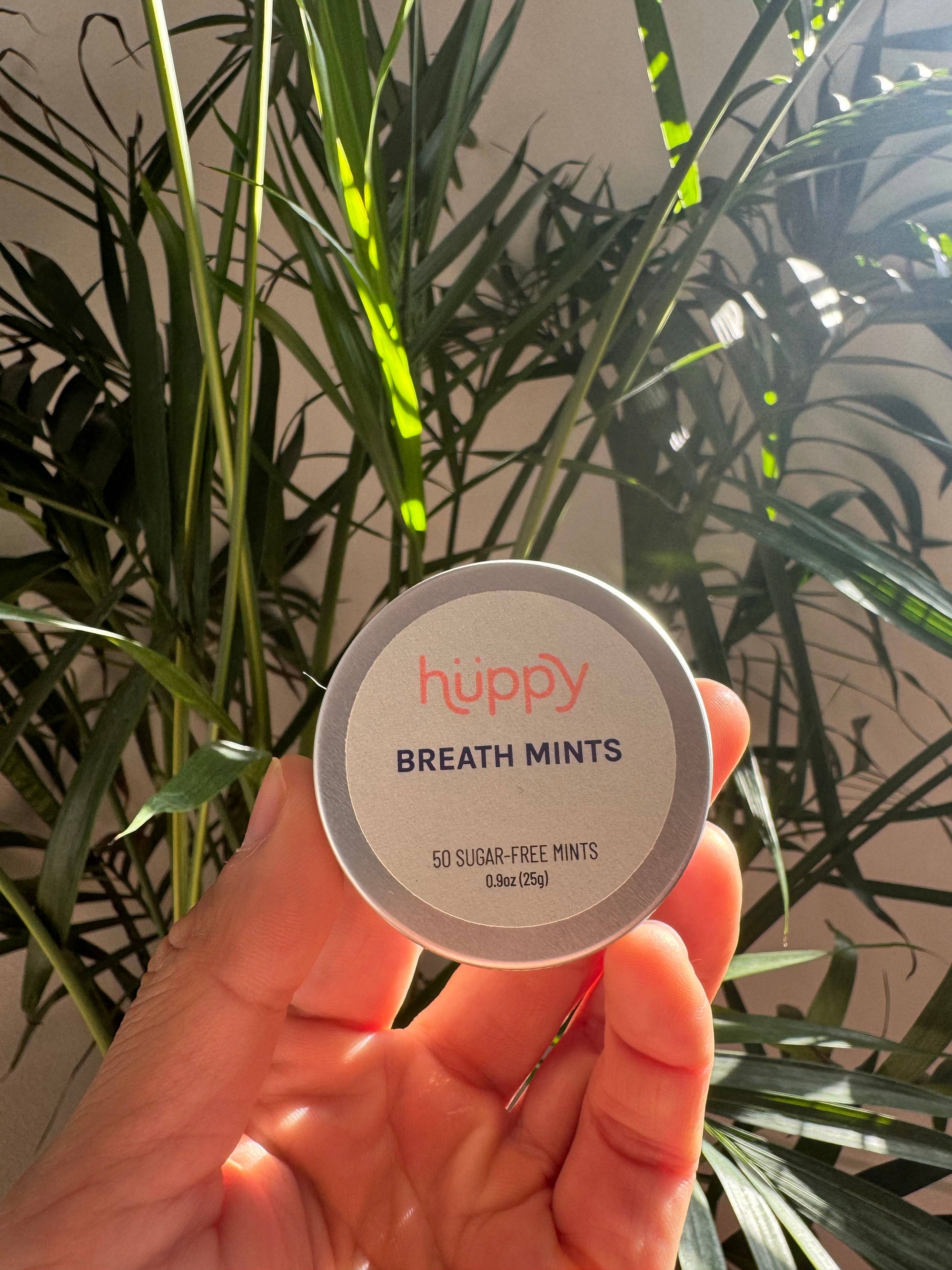 Breath Mints in Refillable Case