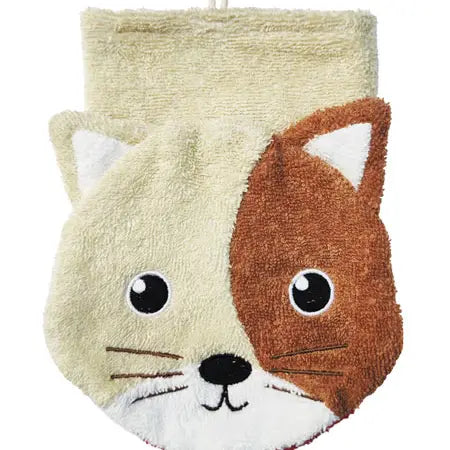 Organic Cotton Animal Washcloth