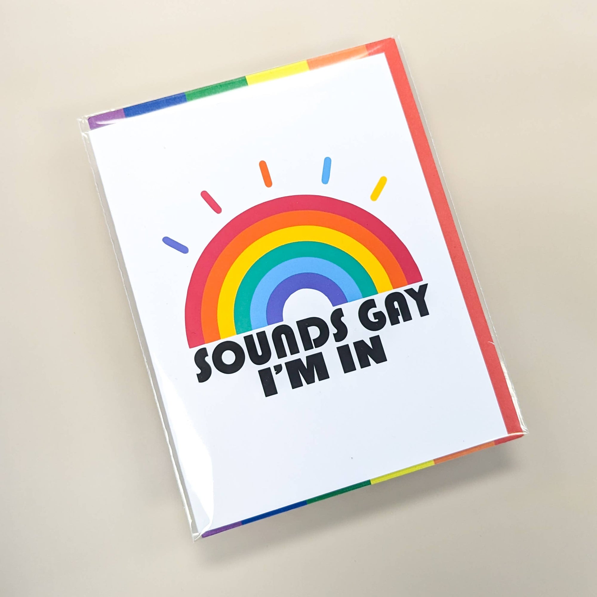 Sounds Gay I'm In Greeting Card