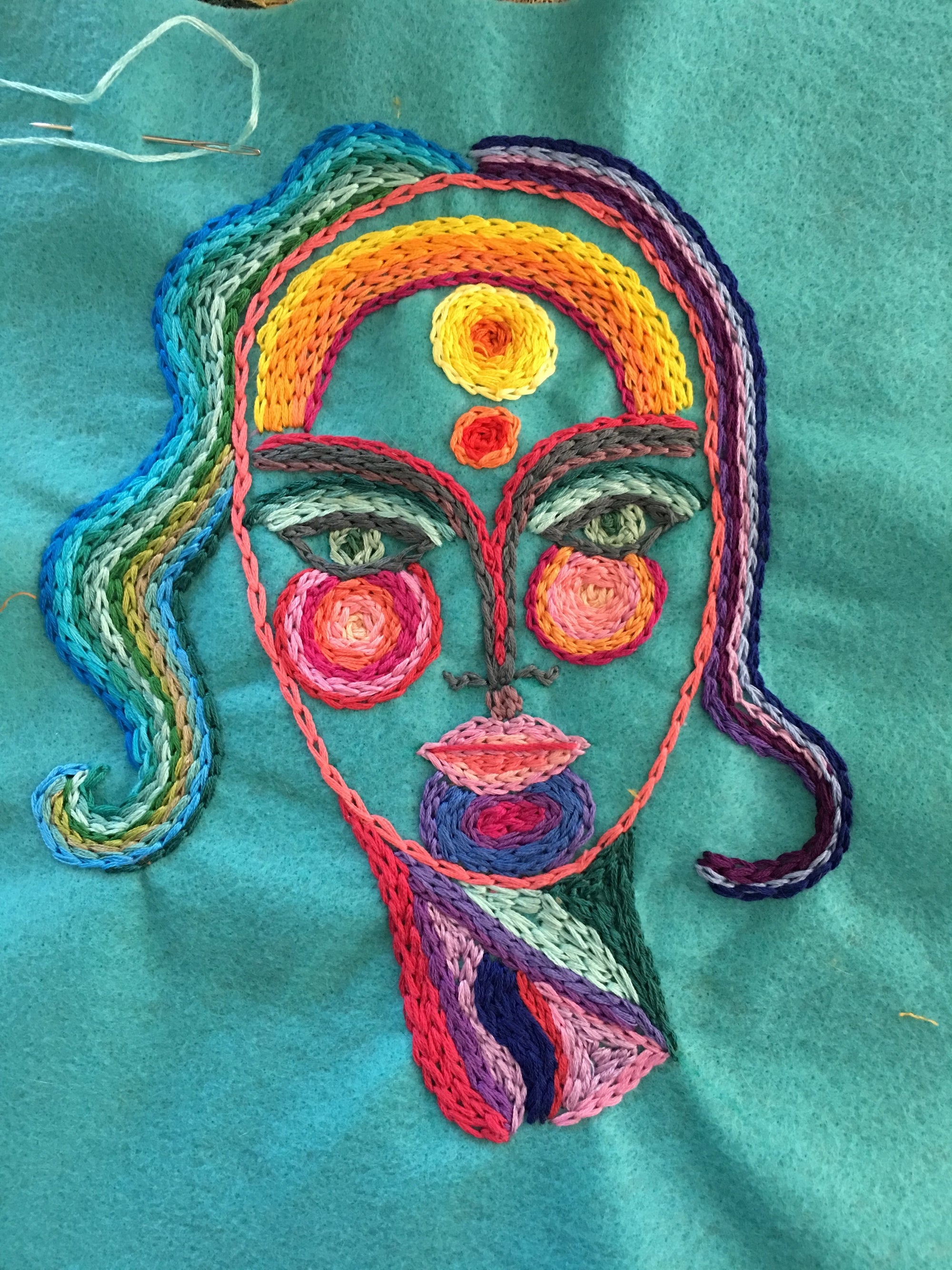 Chainstitch Embroidery Patch Workshop With Meret Piderman, May 4th (3 hrs)