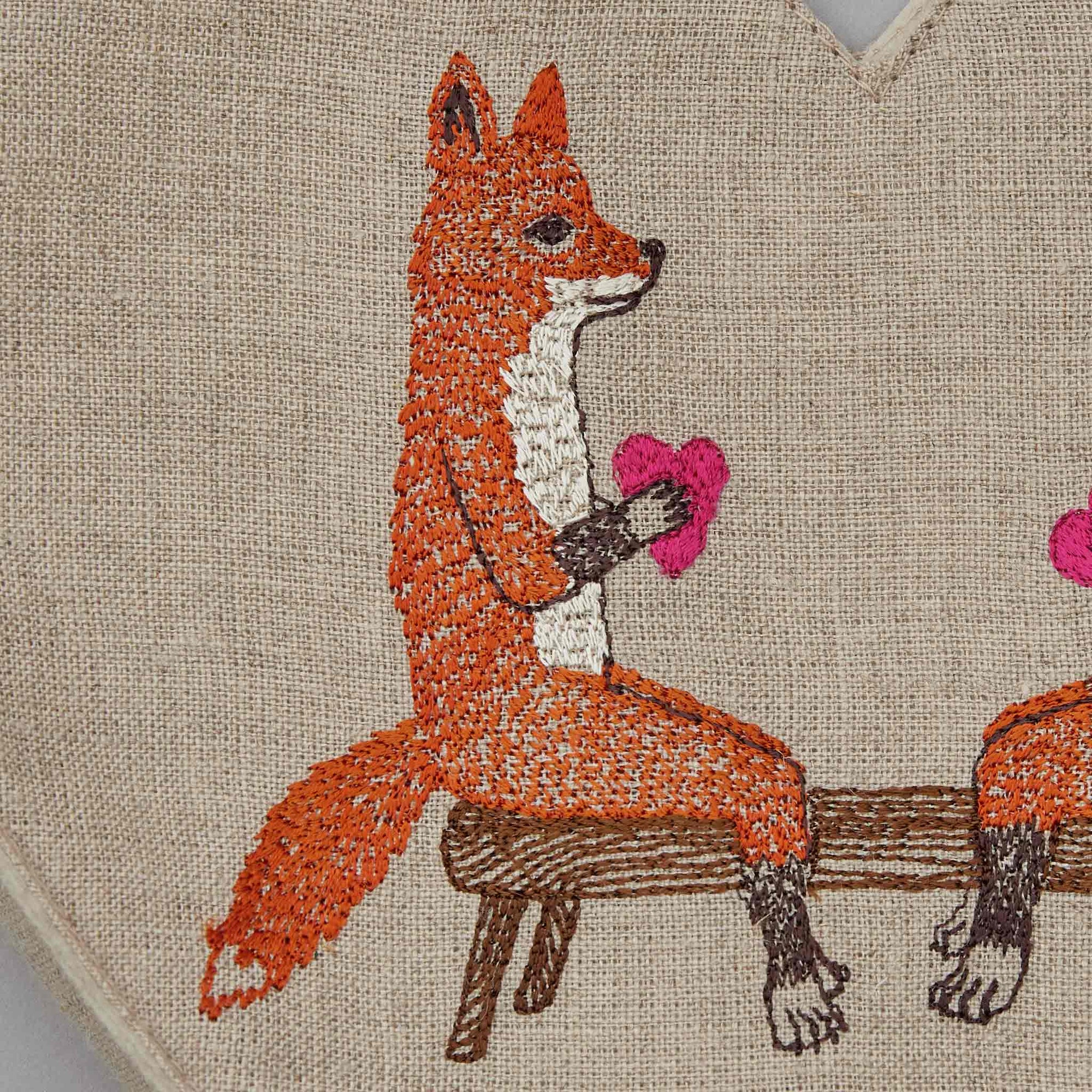 Coral & Tusk Smitten Foxes Heart Tote