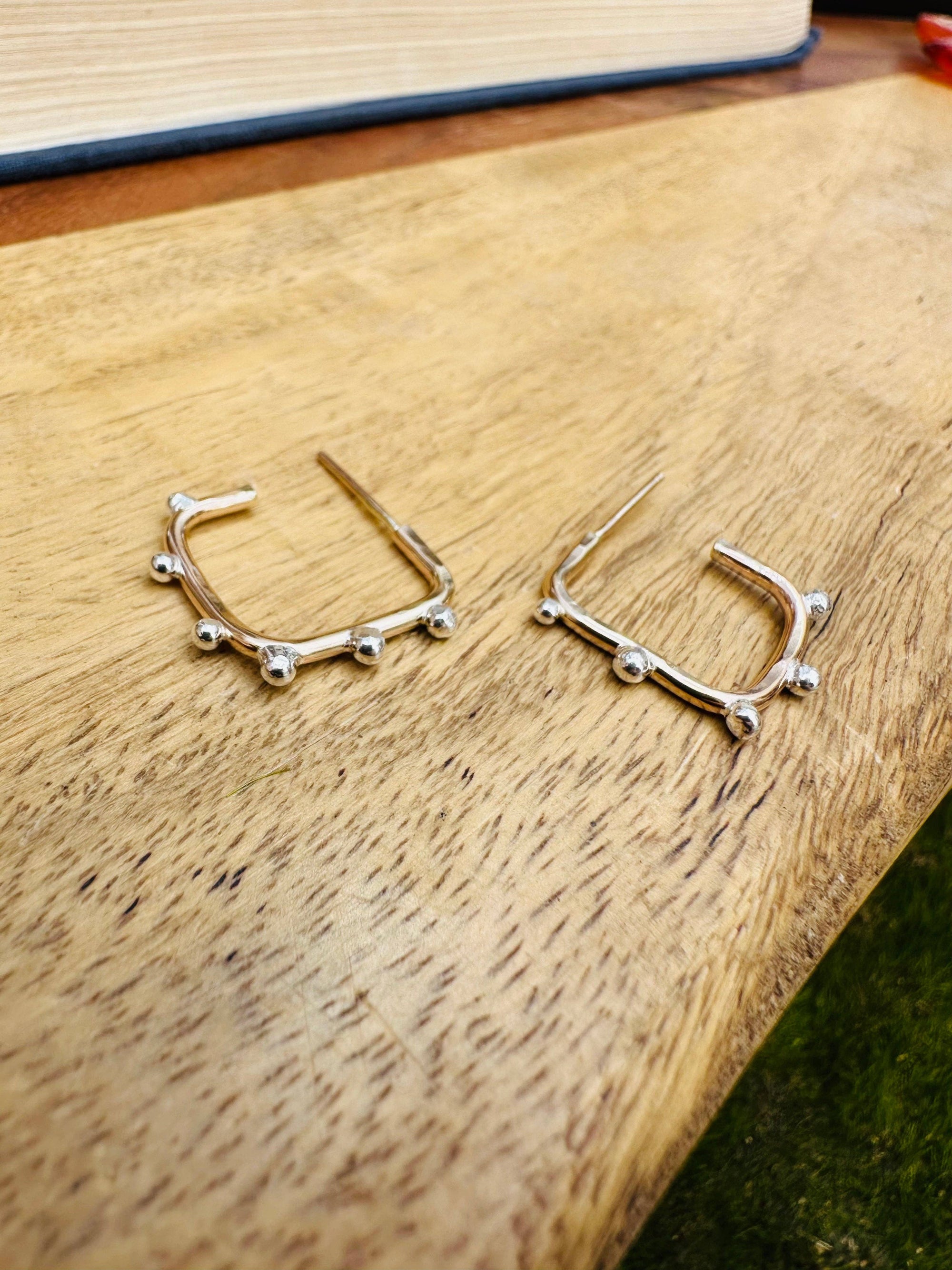 Roma Square Hoops by Notions of Lovely