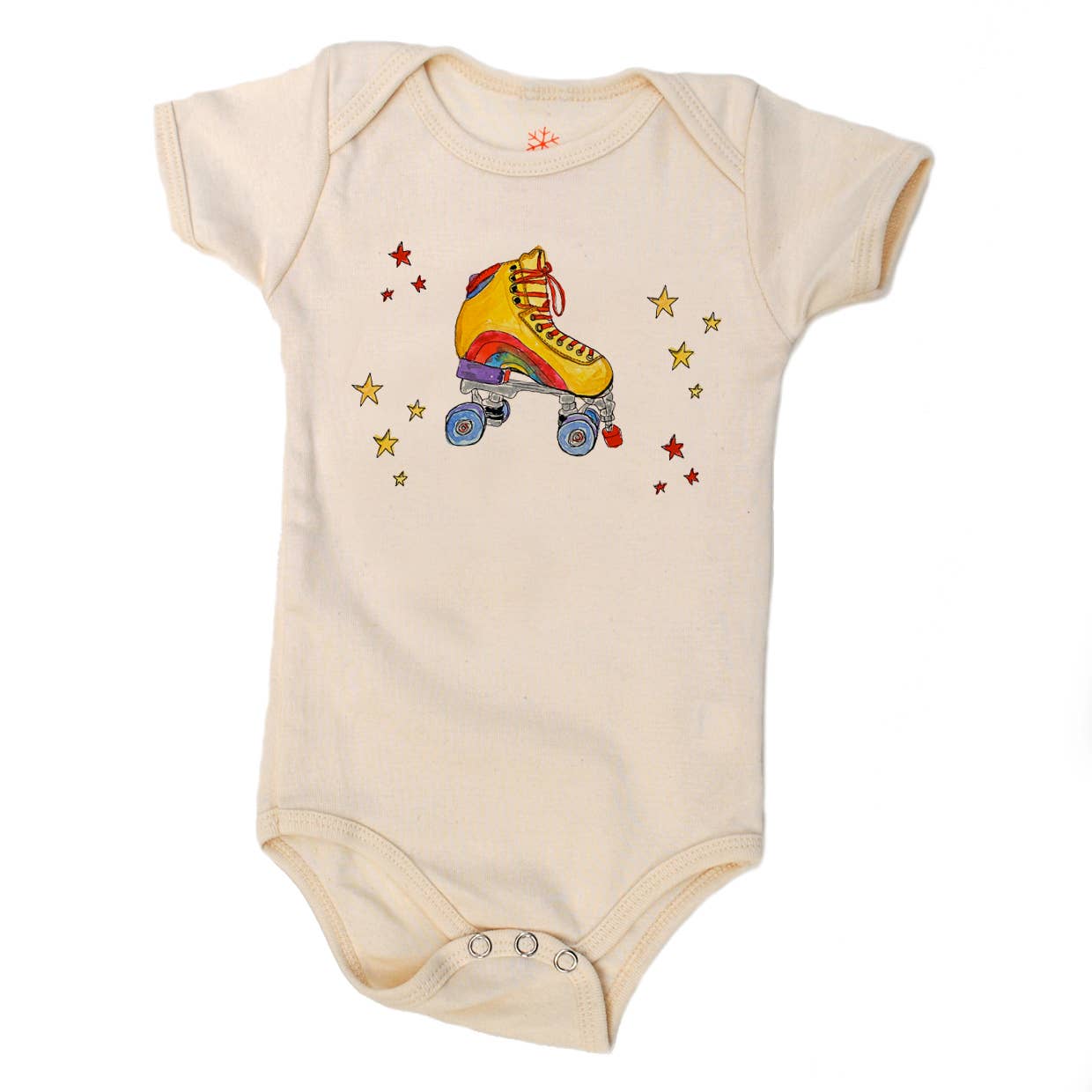 Roller Skate Organic Onesie