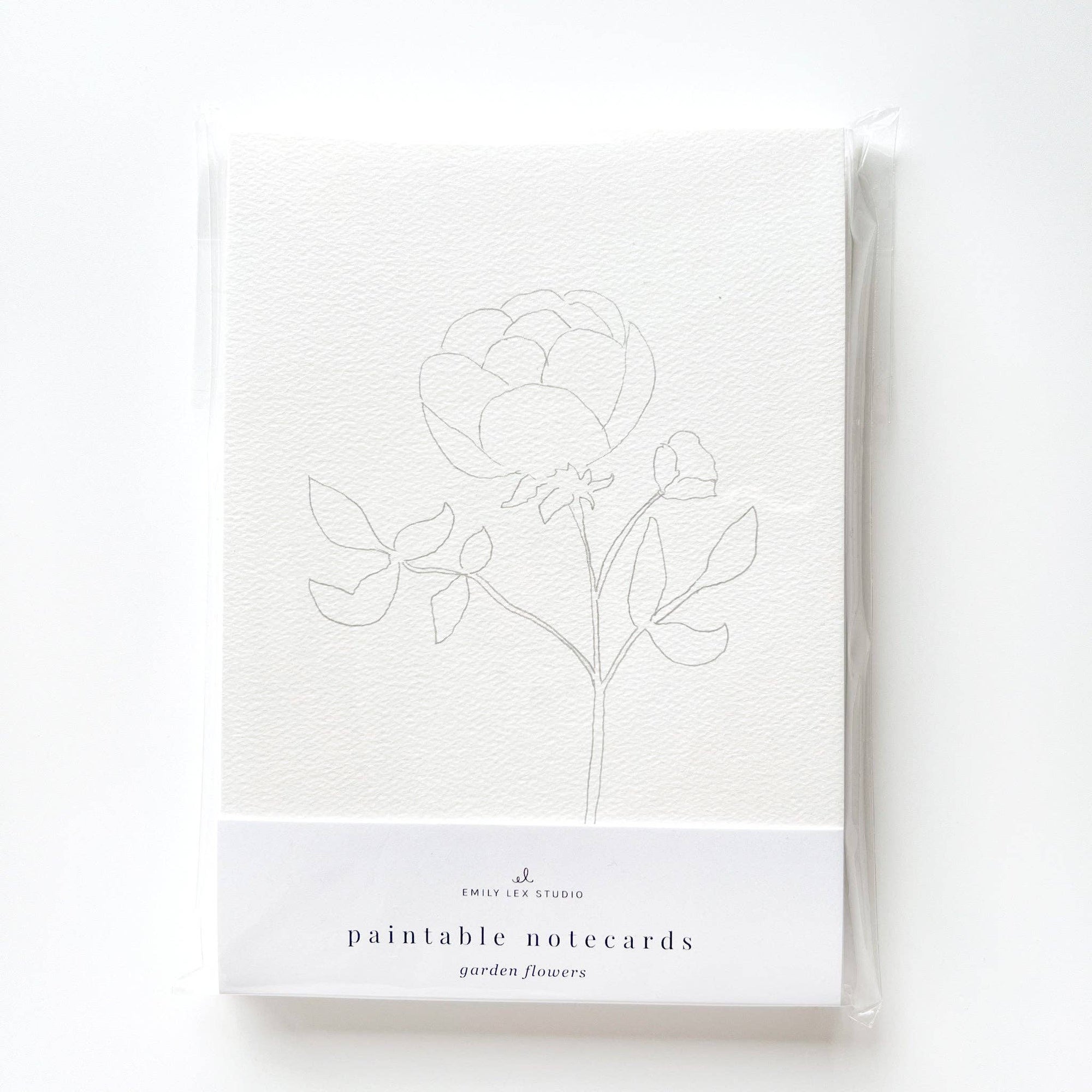 Paintable Watercolor Notecards