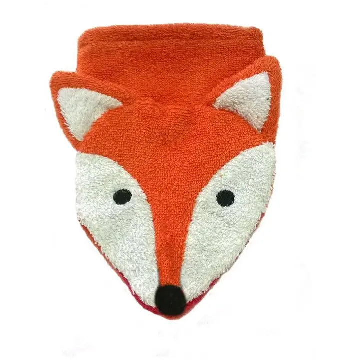 Organic Cotton Animal Washcloth