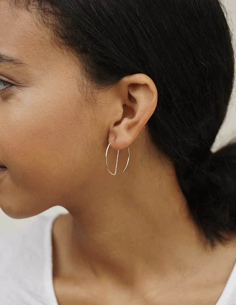 Small G Hoops by Baleen