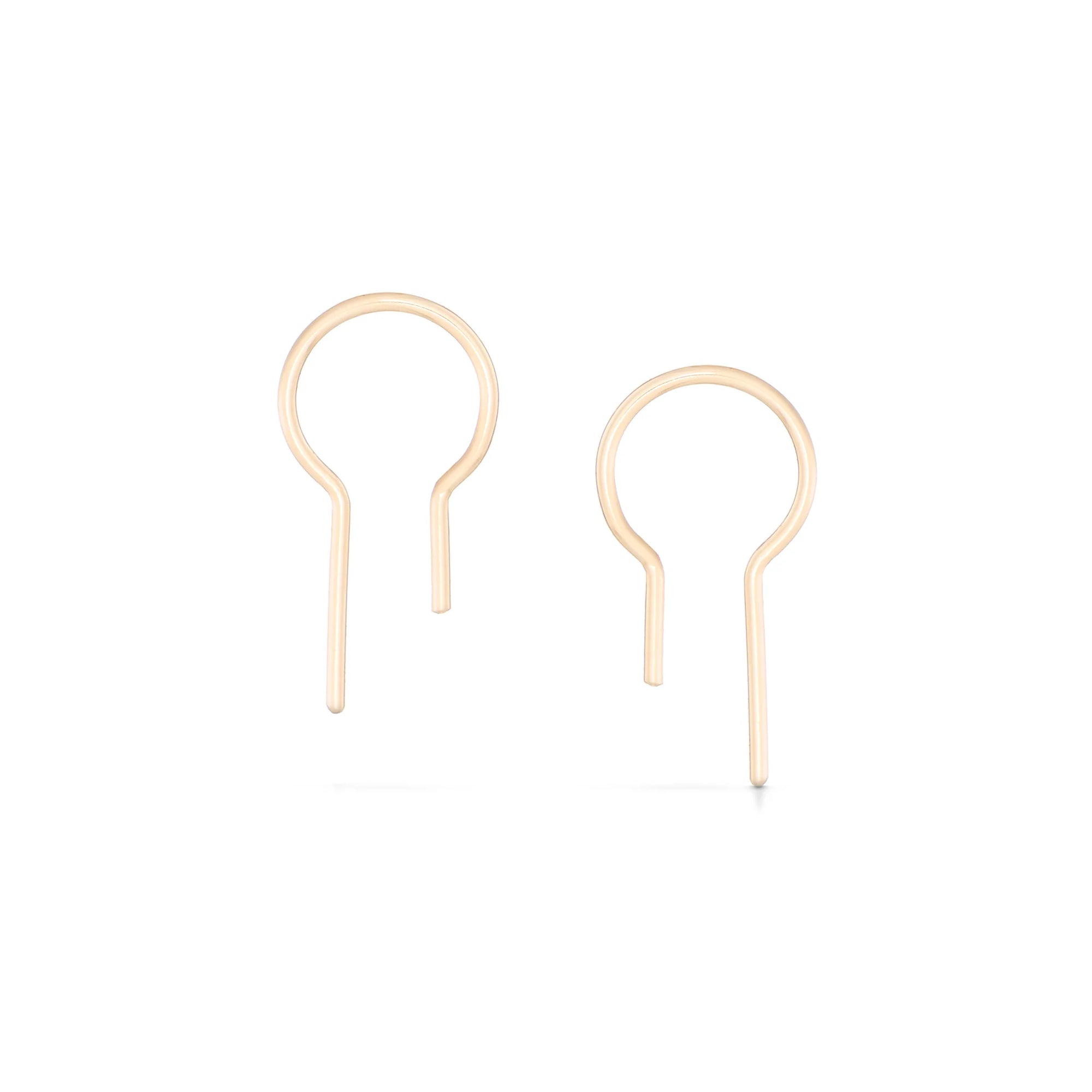 Teeny Tiny Latch Earrings