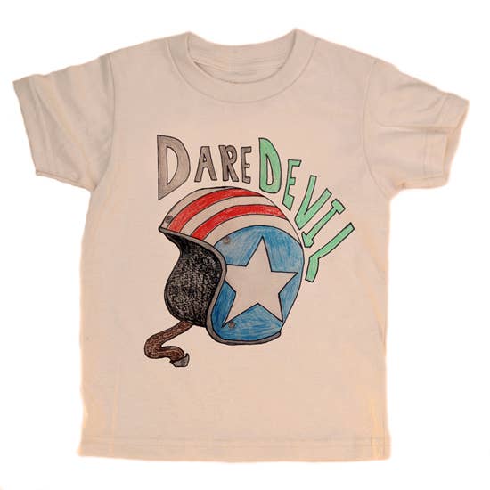 Natural Organic Tee - Dare Devil